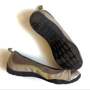 Clarks Shoes, Size 7.5 Slip On Rubber Sole